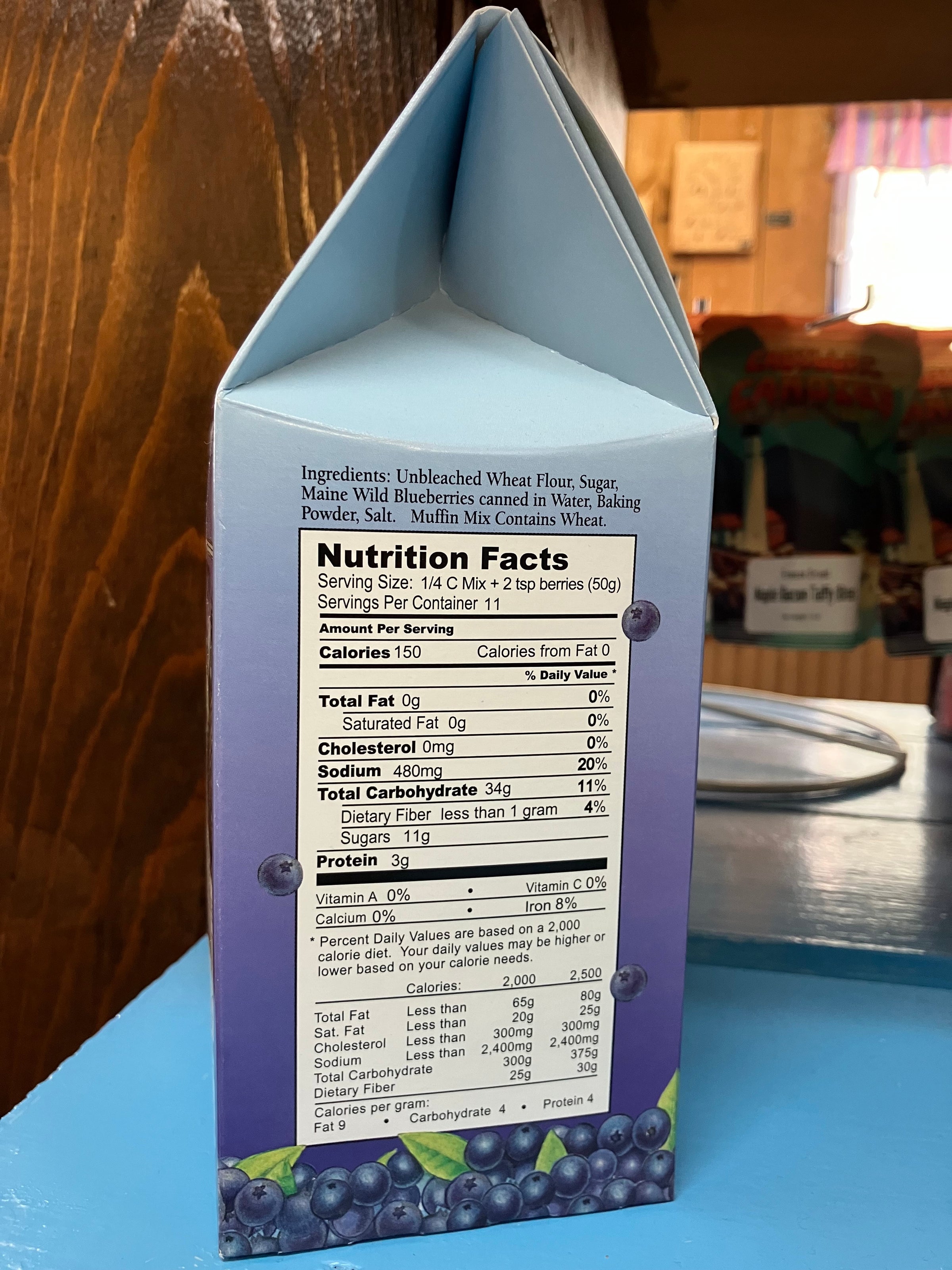 Maine Wild Blueberry Muffin Mix - Bar Harbor Jam Company | The